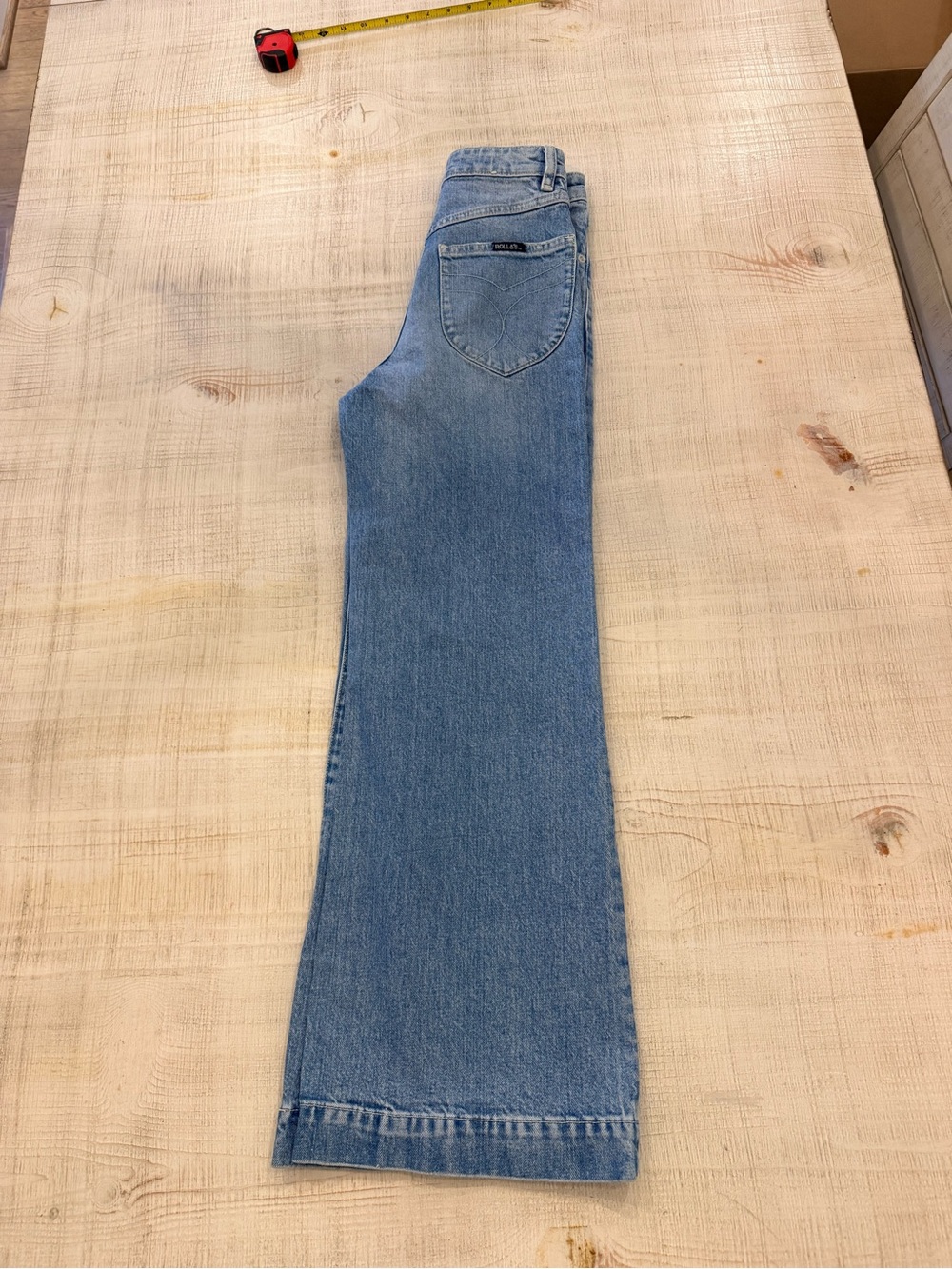 Rollas Classic Light Blue Women's Straight Jeans